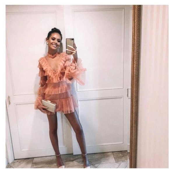 Alice McCall Zen Dress - Dusty Rose AU10/US6 - Picture 6 of 7